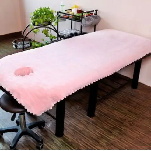 Салон красоты хлопковое банное полотенце для взрослых массажный магазин мягкая кровать большое полотенце красивое постельное белье с отверстием салон красоты