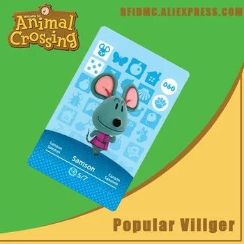 

060 Samson Animal Crossing Card Amiibo for New Horizons