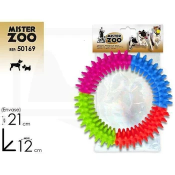 

Goma Juguete de mascota perro dientes para morder duradera de varios colores