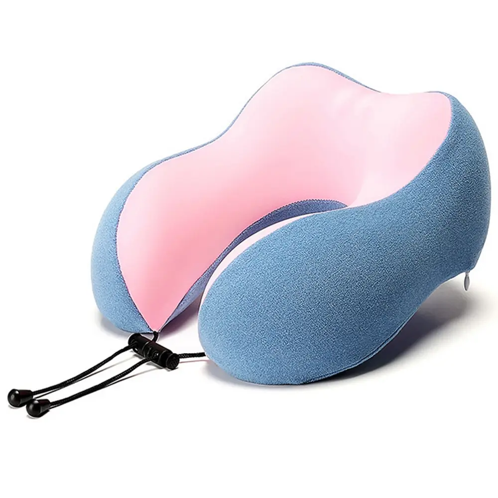 U-образная подушка для путешествий Memory Foam Подушки для шеи мягкие медленный отскок пространство дорожная подушка твердый шейный затылочный медицинский постельные принадлежности