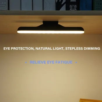 

Cabinet Light Home Eye Protect Dimming Makeup USB Rechargeable Touch Control 14pcs LED Magnet Adsorption Dormitory Reading Desk