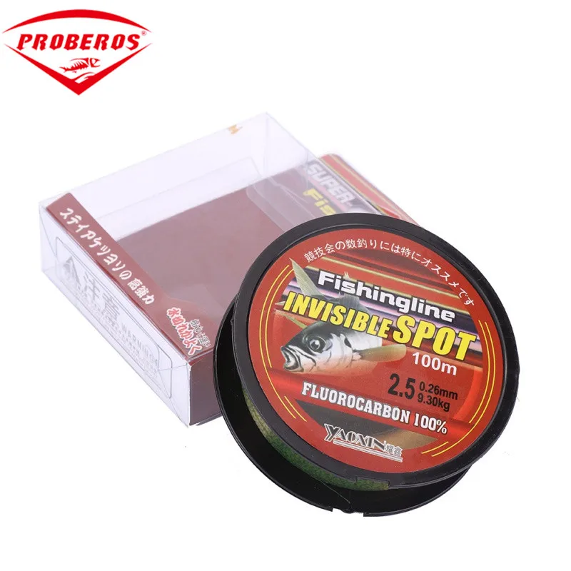 Профессиональная нейлоновая рыболовная леска BEROS с фторуглеродным покрытием