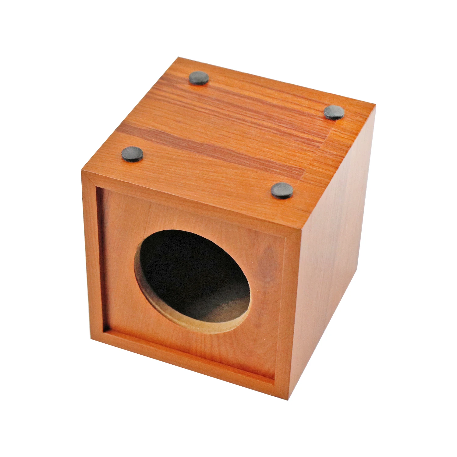 Alto-falante de Madeira Cabeças com Pinça Caixa de Satélite Shell de Desktop Caixa de Som de 3 Vazia para Diy para Unidade de Áudio de 75mm Ghxamp Peças 2 - Image 2