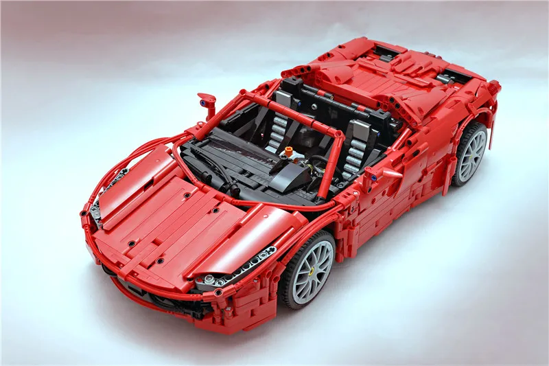 Мпц моторы Мощность Функция Technic RC супер спортивный автомобиль для MOC 1767 здания