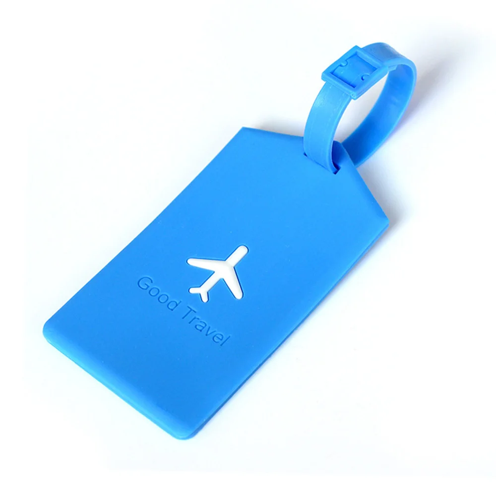 Lovely Silicone Travel Luggage Tags Baggage Suitcase Bag Labels Name Address CPE 