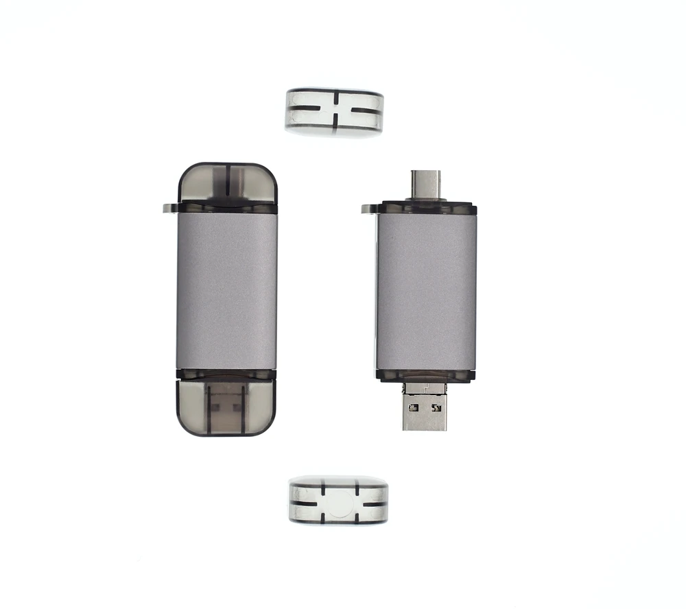 Usb-концентратор Pingle 3 в 1 с кардридером USB2.0 type-C Micro USB HUB OTG для мобильного телефона и ПК