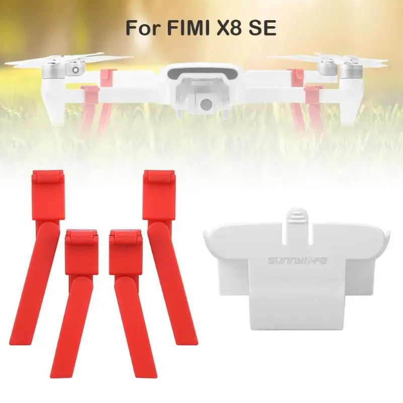 Multi-face Protection Camera Lens Protective Cover Heightening Stand for Xiaomi FIMI X8 SE Drone Stable Coordinated Dropshipping