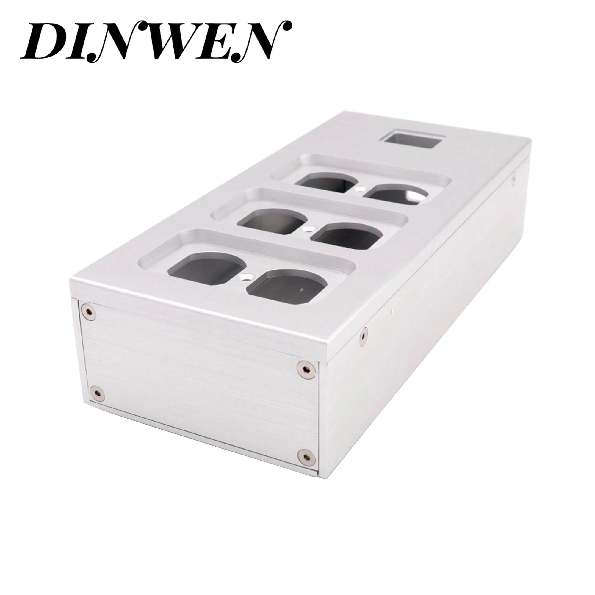 1PC корпус розетки 6 отверстий 120*63*265mm котор подвергли механической обработке из