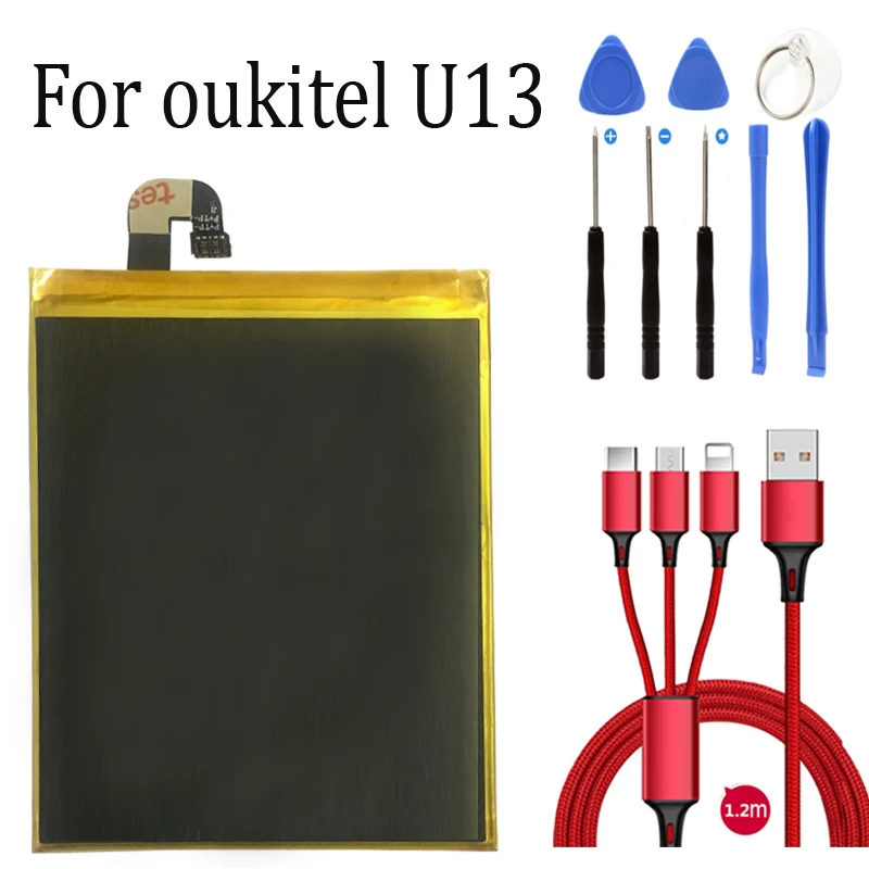 2600mAh 100% new for Oukitel U13 Smart Phone With In Stock+USB cable+toolkit | Мобильные телефоны и аксессуары