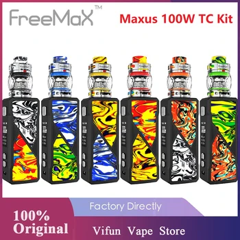 

New Original Freemax Maxus Max 100W TC Kit With 5ml Fireluke 3 Tank & Advanced COILTECH 4.0 E-cigarette vape kit vs drag x /gen