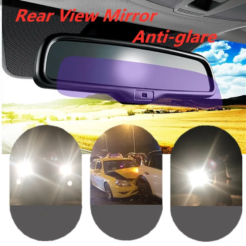 1 pcs Auto Assisting Mirror Large Vision Anti-glare Proof Car Rear View Angle Panoramic Interior Baby Rearview | Автомобили и
