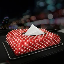 Хрустальные автомобильные бумажные коробки, роскошные стразы с кристаллами