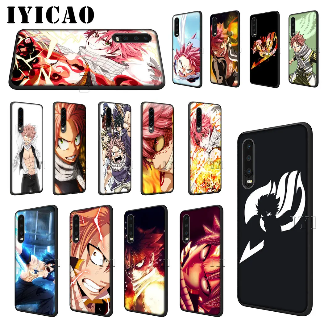 Anime Manga Fairy Tail logo Soft for Huawei Y5 Y6 Y7 Y9 Prime Mate 10 20 30 Pro Lite Nova 3i 4 Cover | Мобильные телефоны и