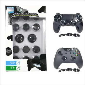 

14Pcs/Lot Anti-slip Removable Silicone Analog Thumb Button Stick Grip Caps for PlayStation4 PS4/XboxOne Gamepad Controller Cover