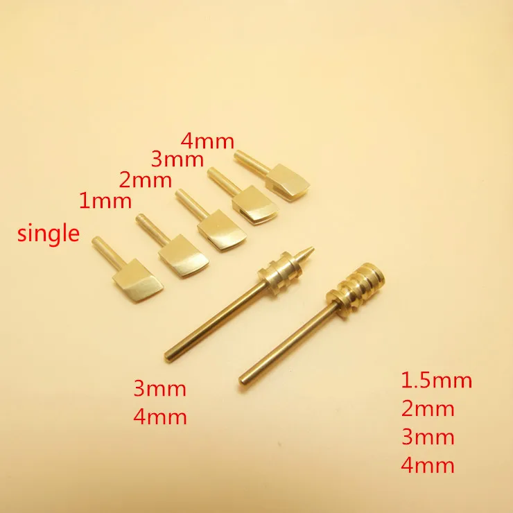 Кожа ожога края для украшения/уплотнения инструменты Чистая латунь паяльная маркировка железа крезер советы с электрическим утюгом