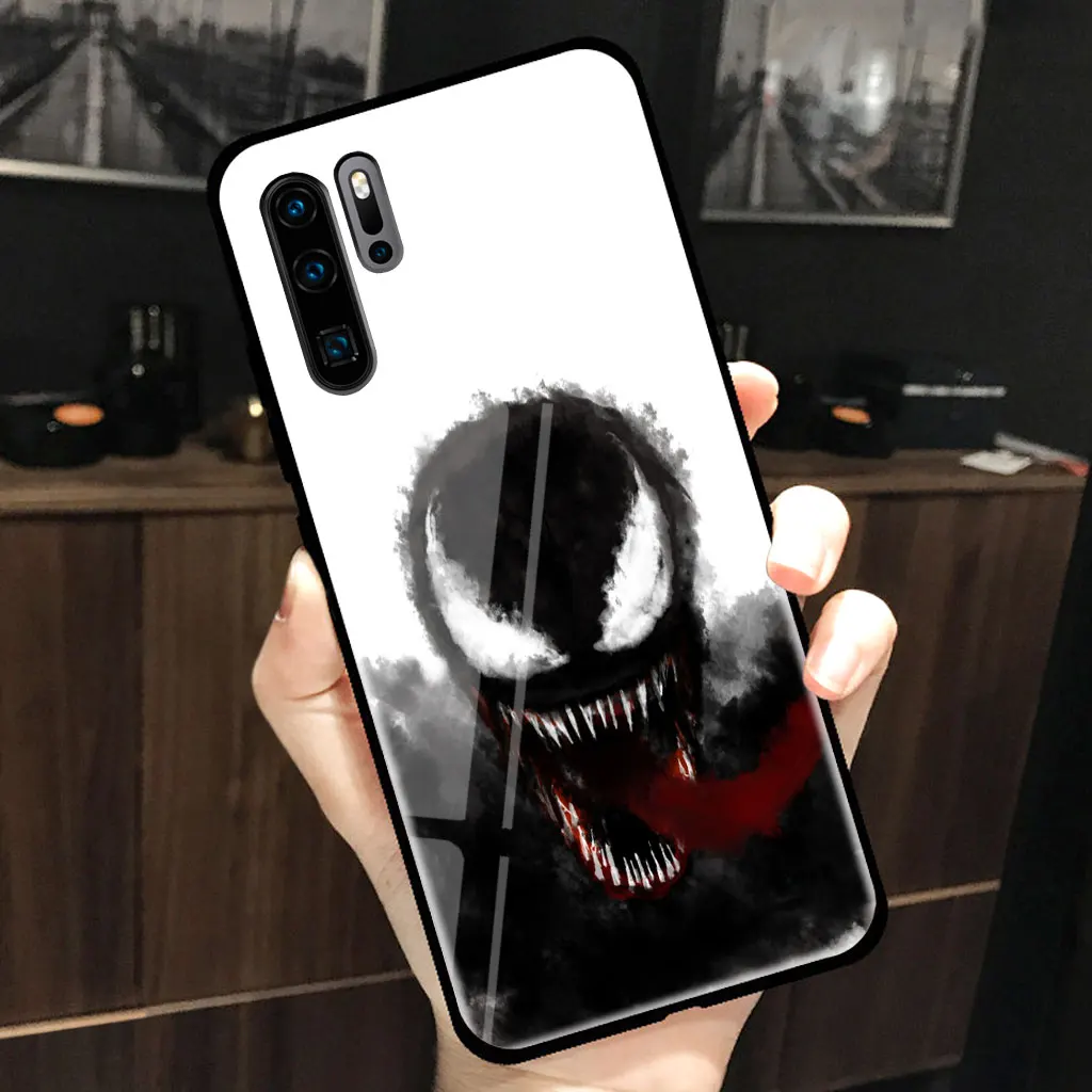 Мультяшная иллюстрация, стеклянный чехол для huawei p20 p30 mate20 pro lite p20pro mate20pro, ударопрочный жесткий чехол с рисунком - Цвет: P0300G