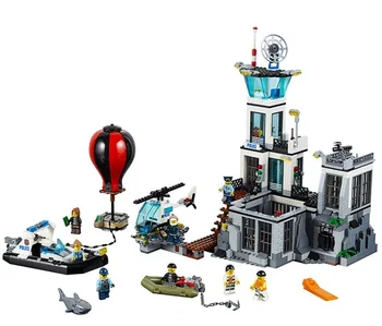 

815pcs Models Building Toy Compatible With lepining City Series 60130 Building Blocks The Prison Island Toys & Hobbies Gift