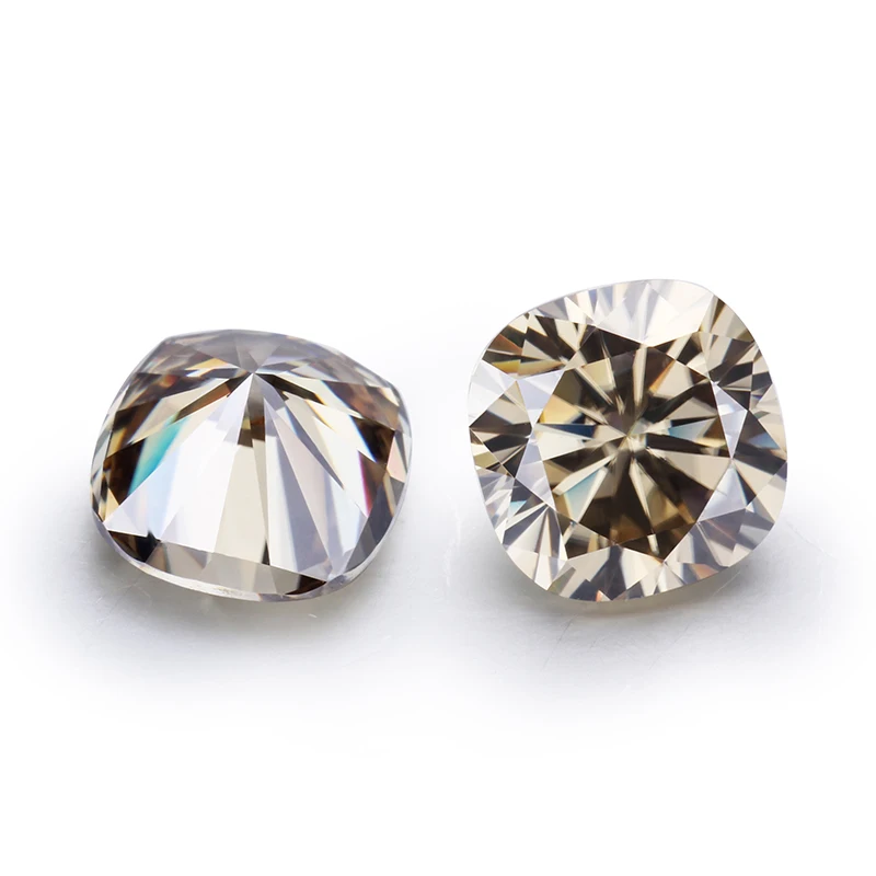 Супер белый, Овальной Огранки 6*8 мм Тест Положительный 1.2ct VVS Moissanite бисера ювелирные изделия драгоценный камень