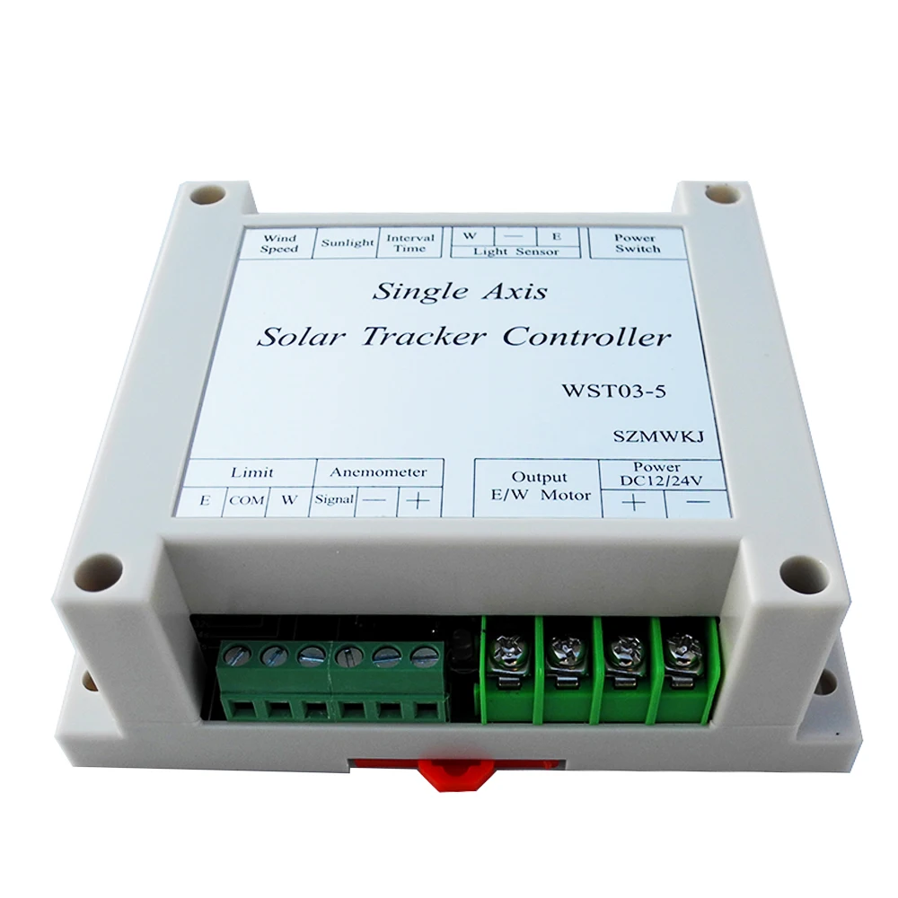 Многофункциональный электронный контроллер+ водонепроницаемый светильник+ ИК-пульт дистанционного управления для одной оси, отслеживающий солнечный светильник