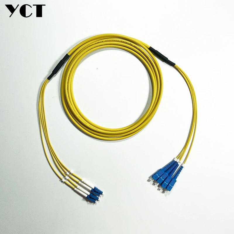 30-метровый внутренний 4-жильный Перемычка ftth небронированный индивидуальный
