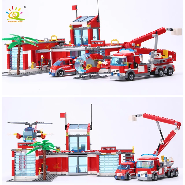 City Fire Station Blocks 3