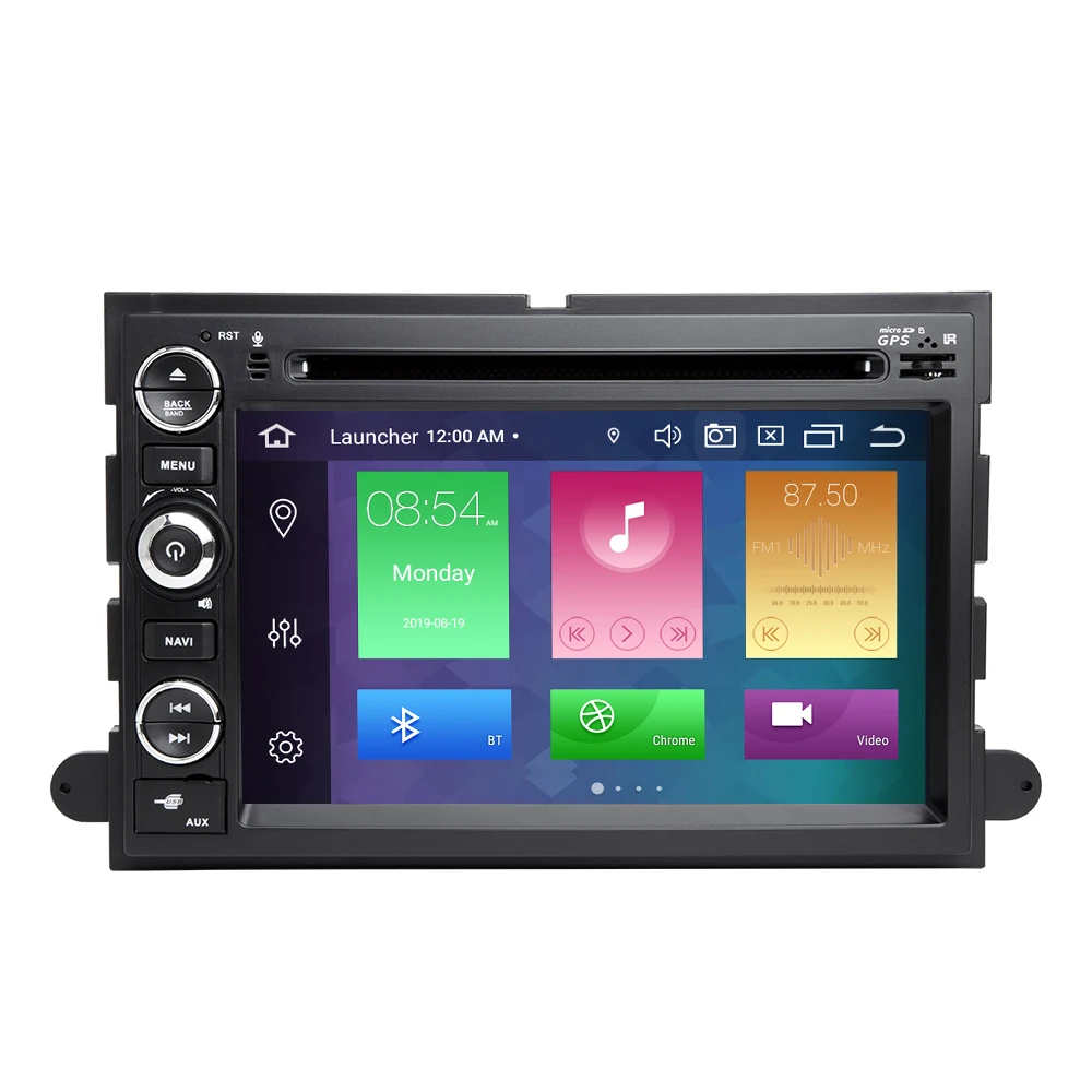 Cheap 2 Din Car DVD Multimedia Player for Ford F150 F250 F350 F450 Mustang Fusion Explorer Edge Escape Mercury 2005 2007 GPS NaviRadio 1