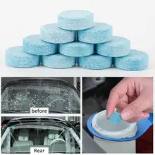 5PCS Blue Car Pulizia Dei Finestrini di Lavaggio Super Concentrato Tergicristallo Tablet Compressa effervescente Macchia di Rimozione di Pulizia Dell'automobile Detailing Strumento