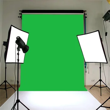 

90-150cm Green Color Photo Backgrounds Non Woven Studio Photography Screen Backdrop Cloth Photo Studio Accessories Decoration