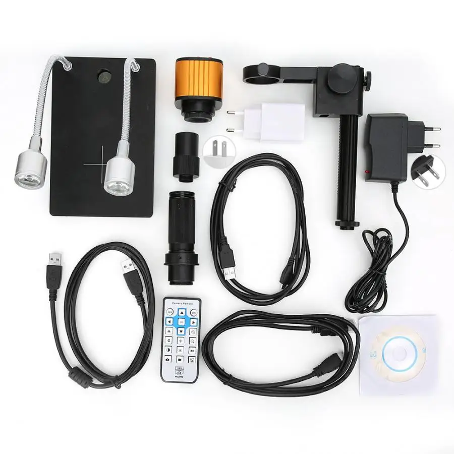 16MP Full high definition 1080P HDMI USB промышленный микроскоп камера 100-240 В USB микроскоп