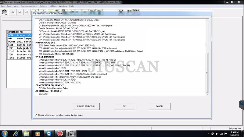 JIUSCAN CF19 ноутбук для CNH Est DPA5 набор диагностический инструмент с CNH est 9,0 электронный сервисный инструмент