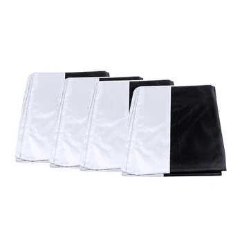 

4Pcs Tire Cover Case Car Spare Tire Cover Storage Bags Carry Tote Polyester Tire For Cars Wheel Protection Covers 4 Season