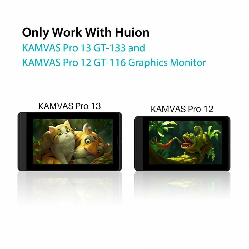HUION  ׷ º  PW507 ŸϷ  Kamvas Pro 12/Pro 13/Pro 16/16/20, ͽ Ű 2  