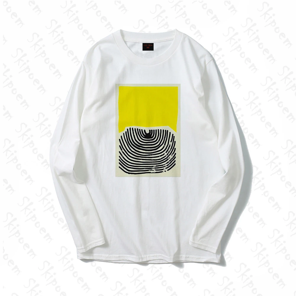 Camiseta artística moderna colorida para mujeres estilo coreano Punk Tumblr  gótico Vintage Kawaii de algodón de manga larga de talla grande Top Tees  ropa|Camisetas| - AliExpress