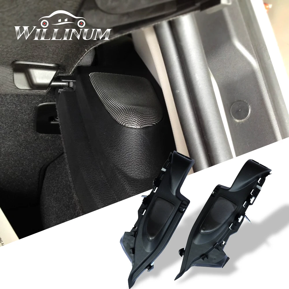 

Car rear speaker cover for BMW F20 tweeter audio loudspeaker lid replace trumpet horn head treble covers case trim stickers
