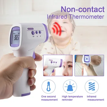 

Infrared Digital Thermometer Backlight LCD Home Thermometer For Baby Adult Dropshipping Non-contact Forehead Temperature Gauge
