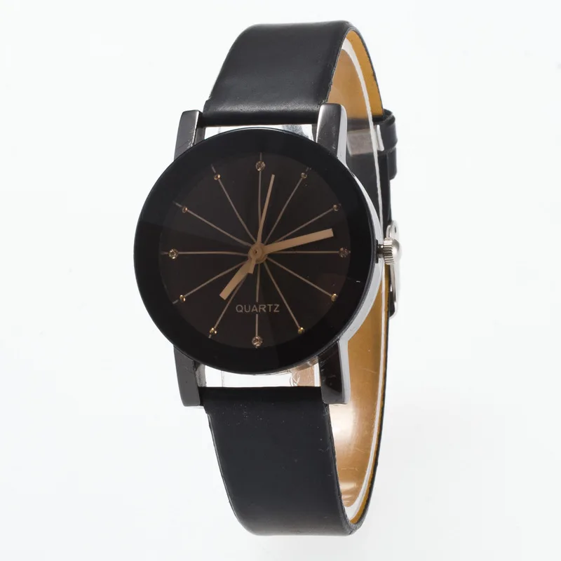 

Meteor Ray Simple Men's Women's Couple Watches Polyurethane Belt Quartz Watch Customizable Hot Selling