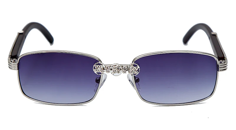 Винтажные Квадратные Солнцезащитные очки с бриллиантами, мужские модные новые роскошные женские прямоугольные очки с кристаллами в носу, UV400 Gafas De Sol