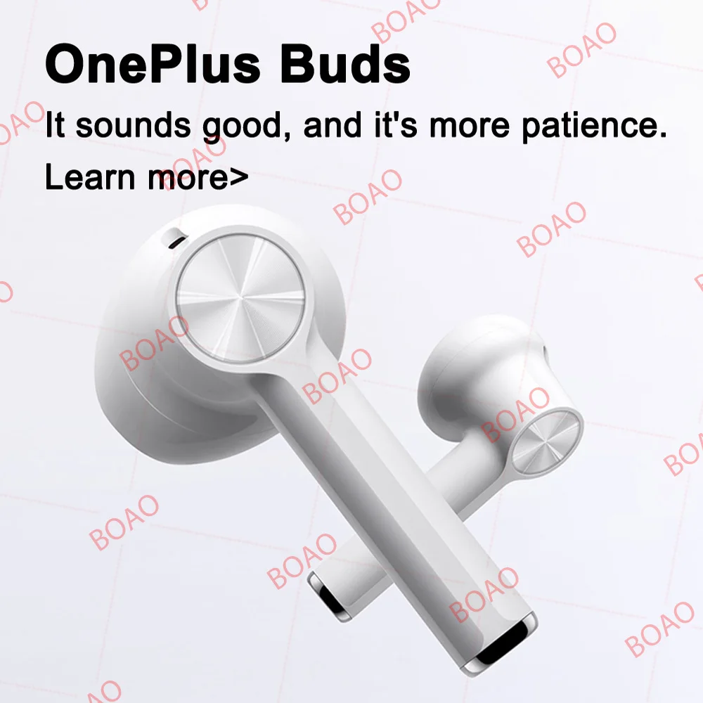 Оригинальные наушники OnePlus Buds TWS Ture Беспроводная Bluetooth гарнитура 420 мАч Dolby