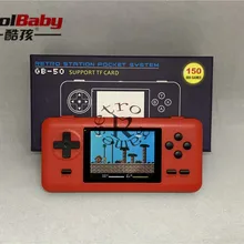 DHL 10 шт./партия игровая консоль 3,0 дюймов GB-50 мини-игра 8 бит Consola с 586 играми портативная игра для расслабления