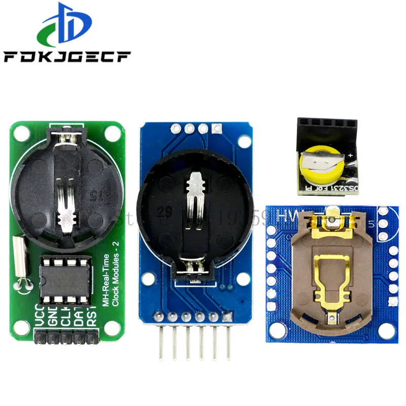 Модуль IIC DS3231 AT24C32 DS1302 RTC I2C прецизионный часовой модуль DS1307 памяти мини реального