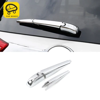 

CarManGo for Toyota RAV4 2014 2015 Car Styling Rear Windshield Rain Wiper Chrome Cover Frame Trim Sticker Exterior Accessories