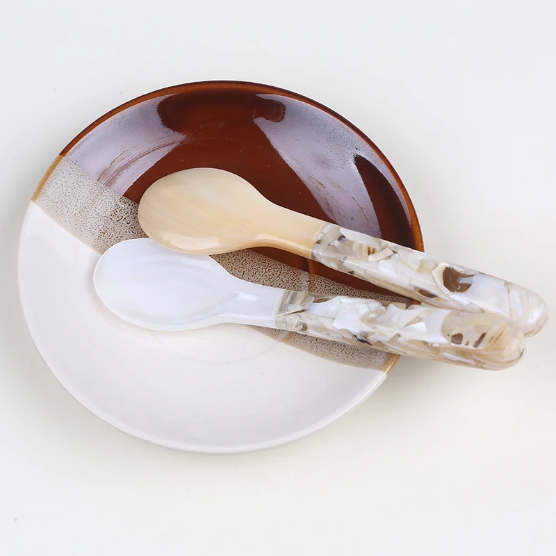 Wholesale Exquisite Nacre Mother Of Pearl Caviar Spoon For Fancy