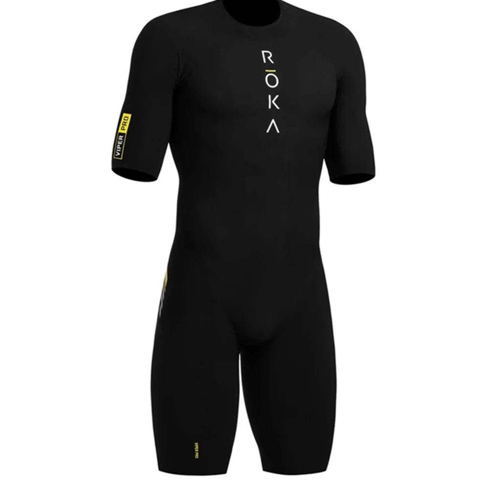 Roka USA Team Triathlon Race Suit Cycling Skinsuit Mans Sleeveless Swimwear Bike Jersey Ropa Ciclismo Bicycle Clothes Jumpsuit 3