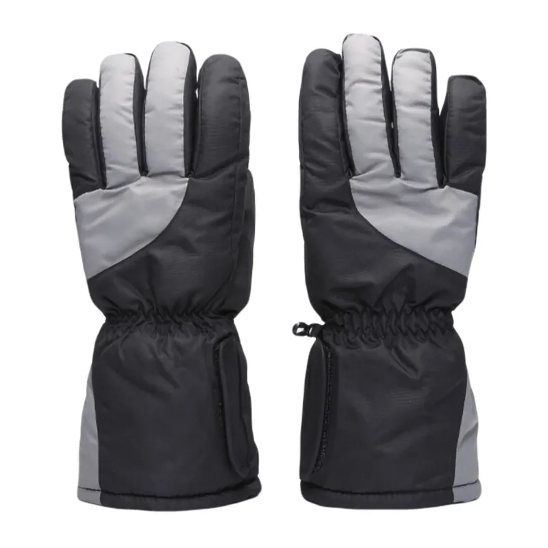 USB электрические горячие перчатки для пальцев 5-й батареи нагревание уличные лыжные перчатки толстые перчатки с подогревом можно мыть велосипедные перчатки