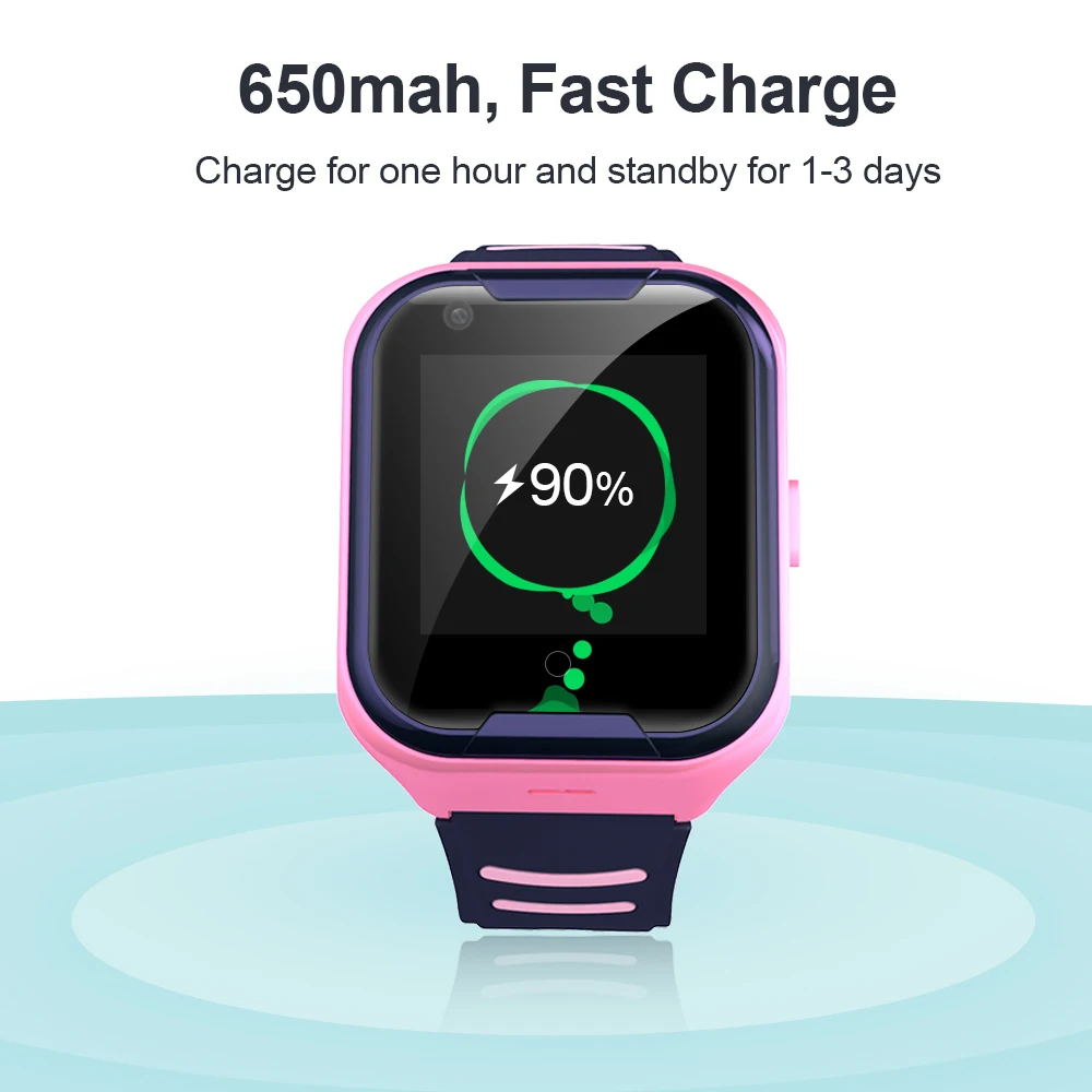 2019 Vwar 4G Video Call Kids Smart Watch Wifi GPS Tracker Child Watch Phone SOS Alarm Clock Camera Children Smart Watch VS Q90