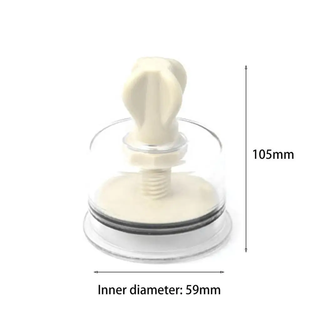 Inner diameter 5.9cm Twist Suction Cupping Cup Nipple Enhancer Massage Vacuum Cans Fetish Plastic Enlarger Suction Enlarger Body Breast Massager Cups - Цвет: Inner diameter 5.9cm