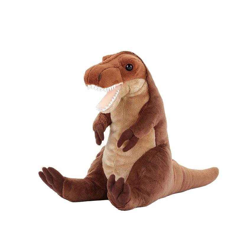 Millffy 30 см Реалистичная мягкая игрушка динозавр плюшевые игрушки Peluche Трицератопс мягкая игрушка куклы для мальчиков Дети