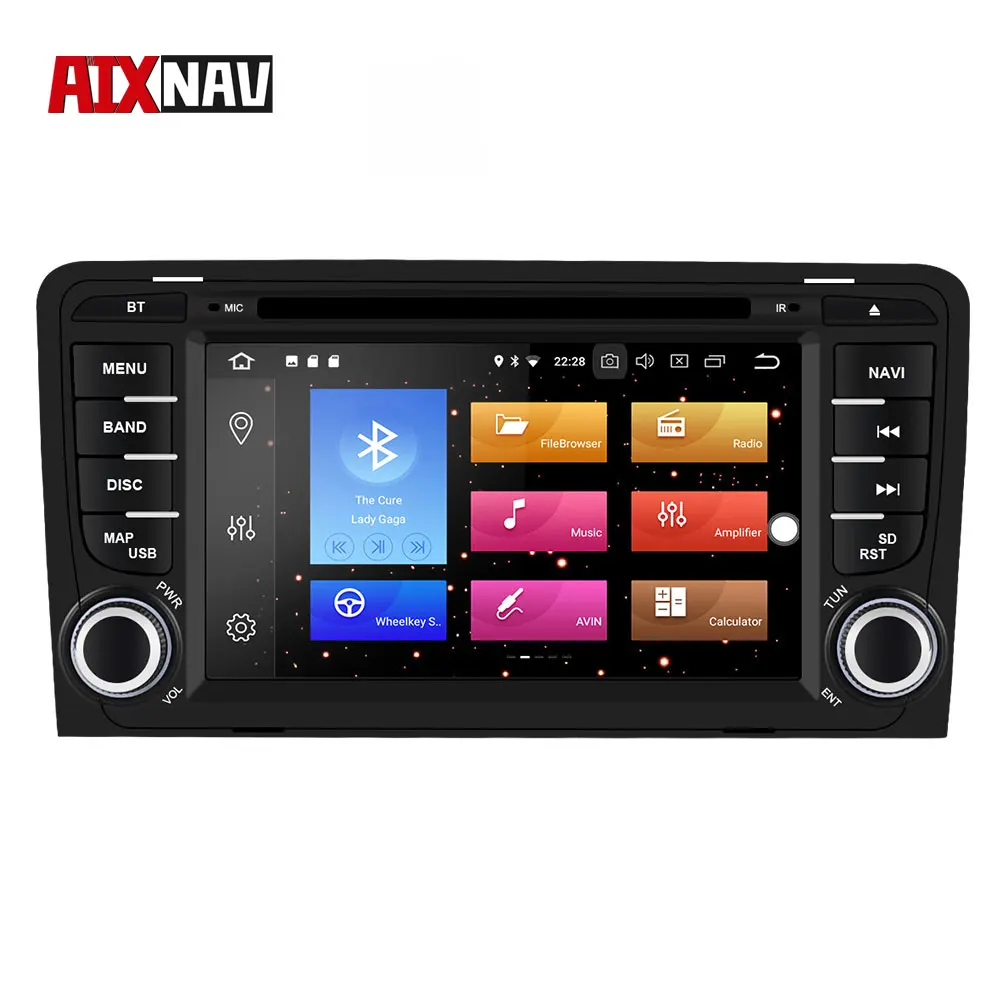 Clearance Car Multimedia Player GPS Navigation Android for Audi A3/S3 Auto Radio 2 Din Central Headunit Bluetooth Rear View Camera Screen 0 Clearance Car Multimedia Player GPS Navigation Android for Audi A3/S3 Auto Radio 2 Din Central Headunit Bluetooth Rear View Camera Screen 0