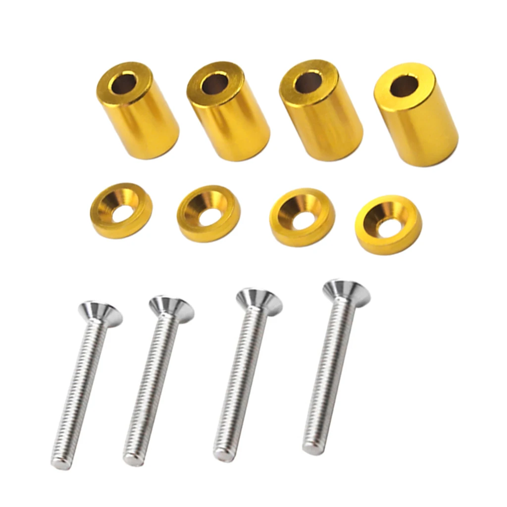 Alloy Hood Vent Spacer Riser For Car Auto Motor  Engine Swap