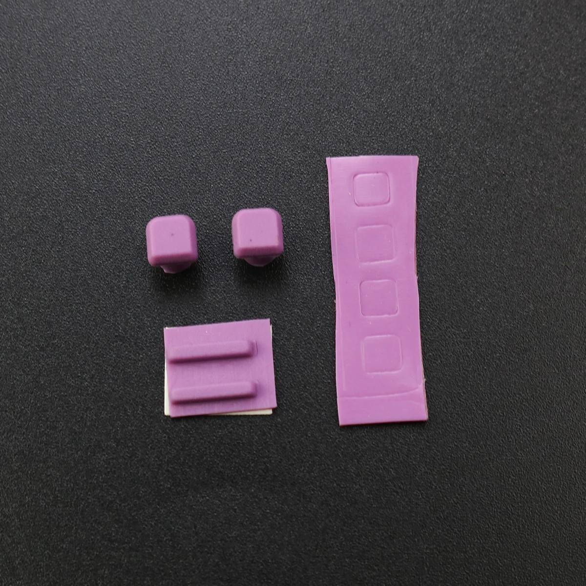 YuXi 8 Color Optional Screw Feet Cover for Nintend DS Lite for NDSL Game Console Screw Feet Cover Rubber Pad
